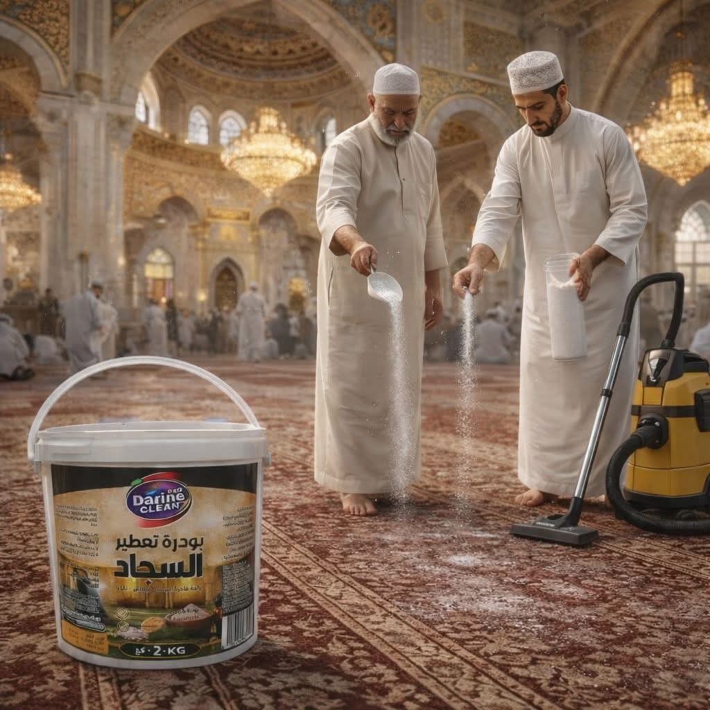 بودرة معطر سجاد المساجد برائحة العود الأصلي 2 كغ