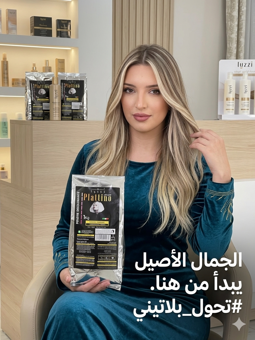 : بودرة التفتيح الاحترافية بلاتينو من لوزي بلس (1 كغ)